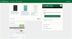 Desktop Screenshot of lemoyne.campusgroups.com