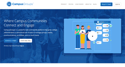 Desktop Screenshot of campusgroups.com