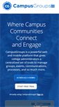 Mobile Screenshot of campusgroups.com